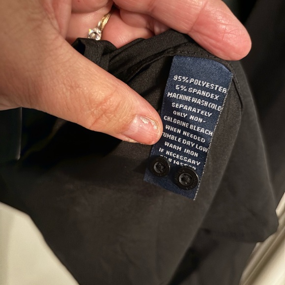 NWT Men’s dress shirt black - Picture 4 of 9